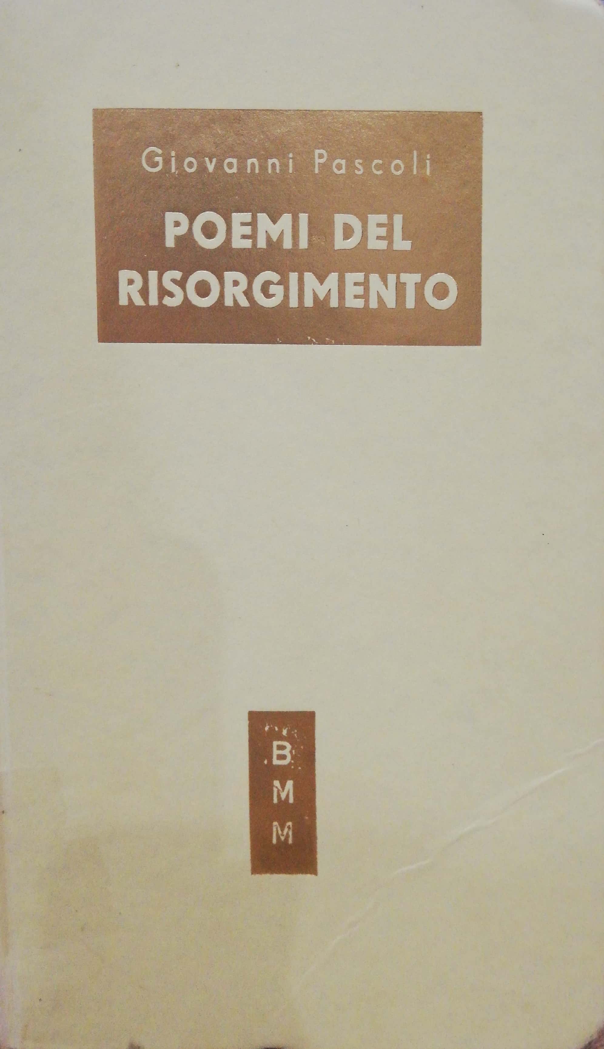 POEMI DEL RISORGIMENTO